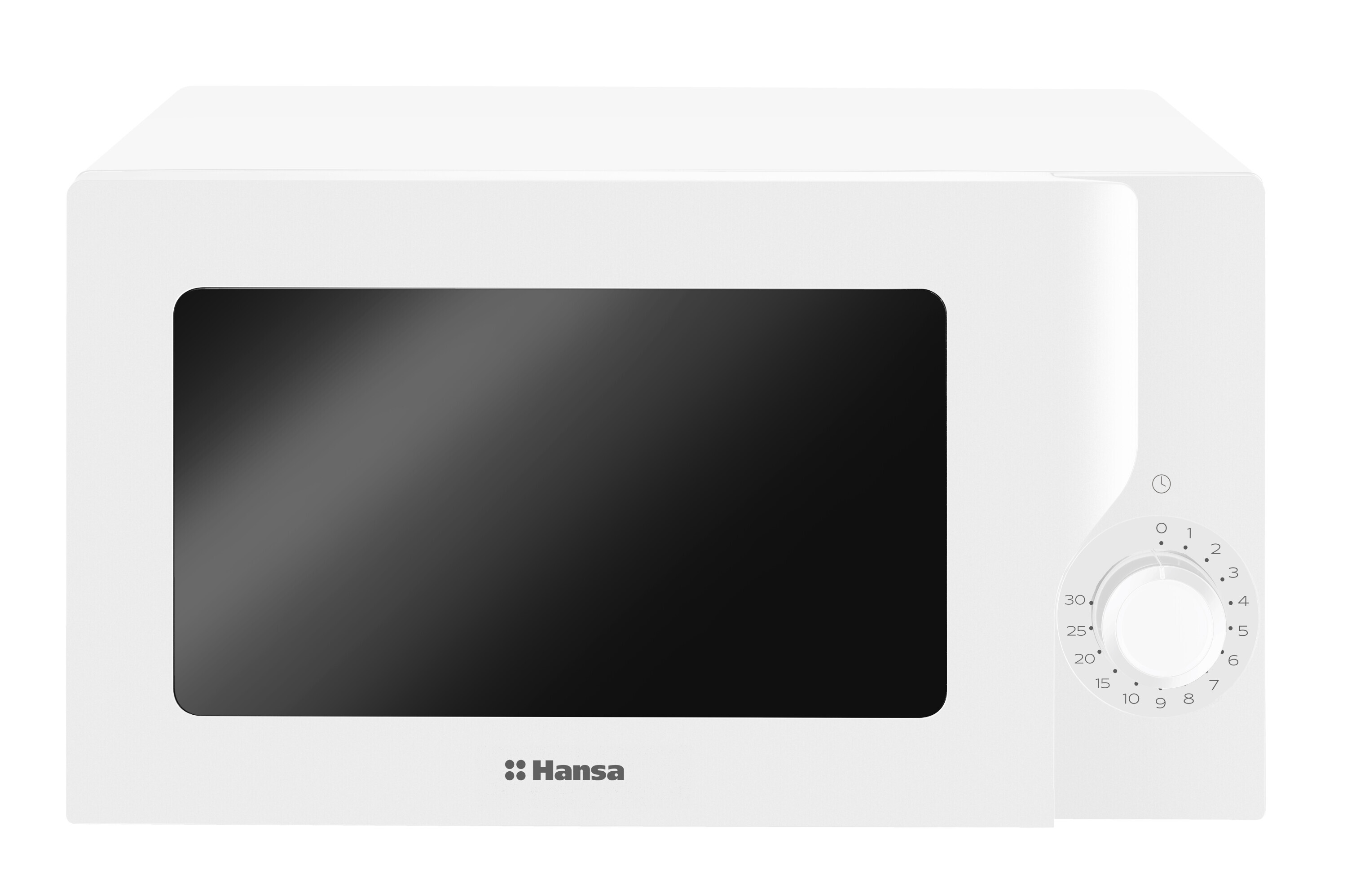 Freestanding microwave oven