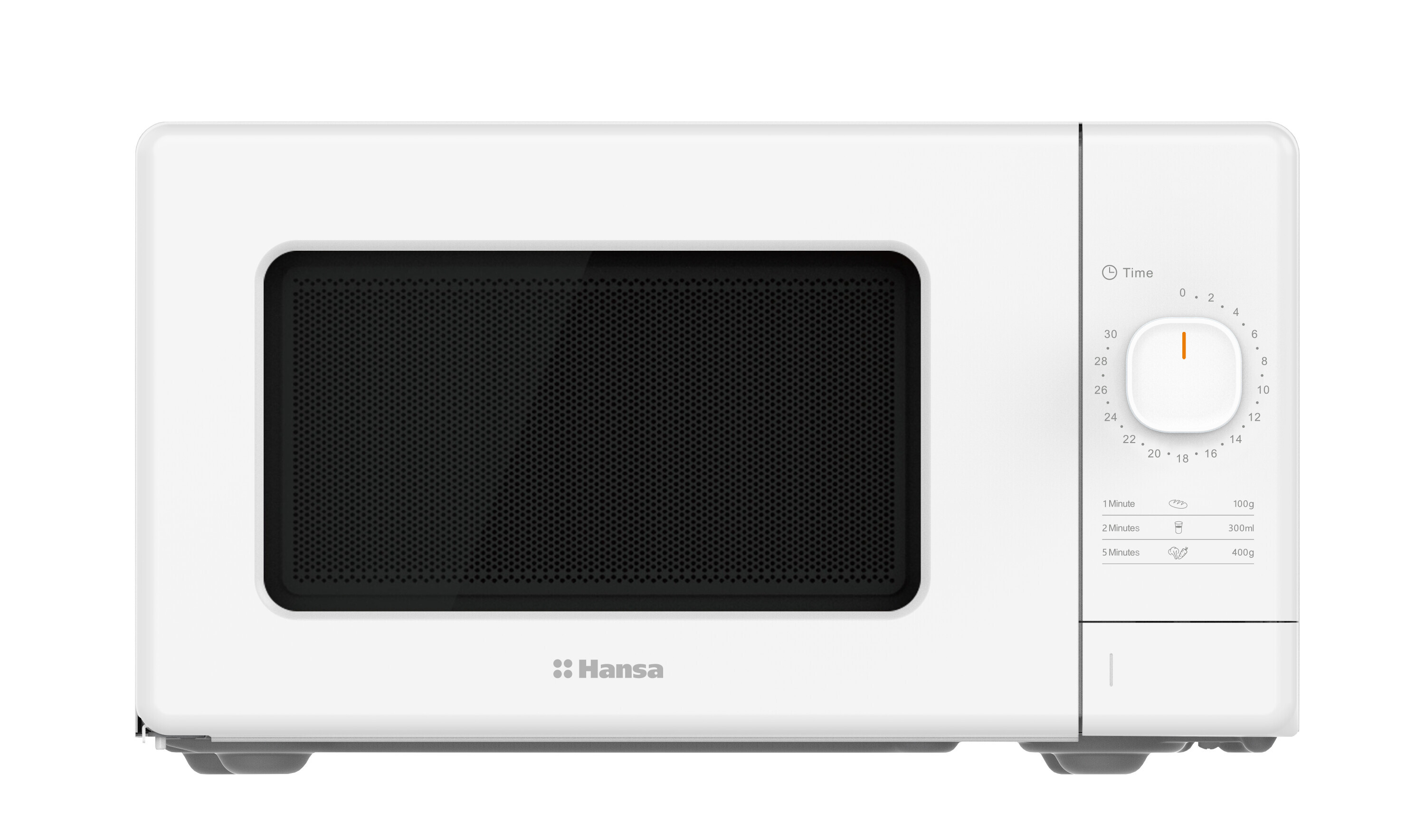 Freestanding microwave oven