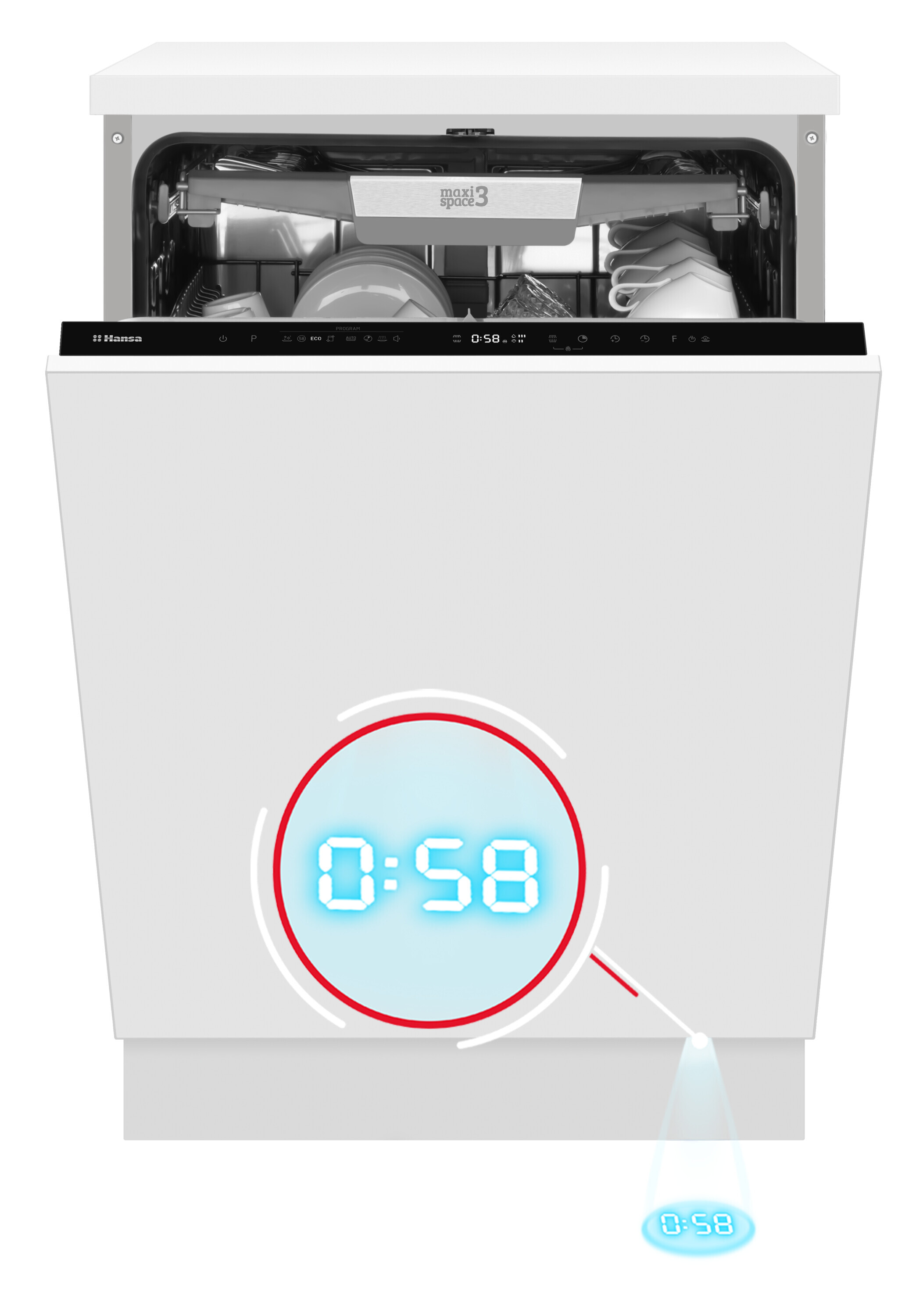 Built-in dishwasher