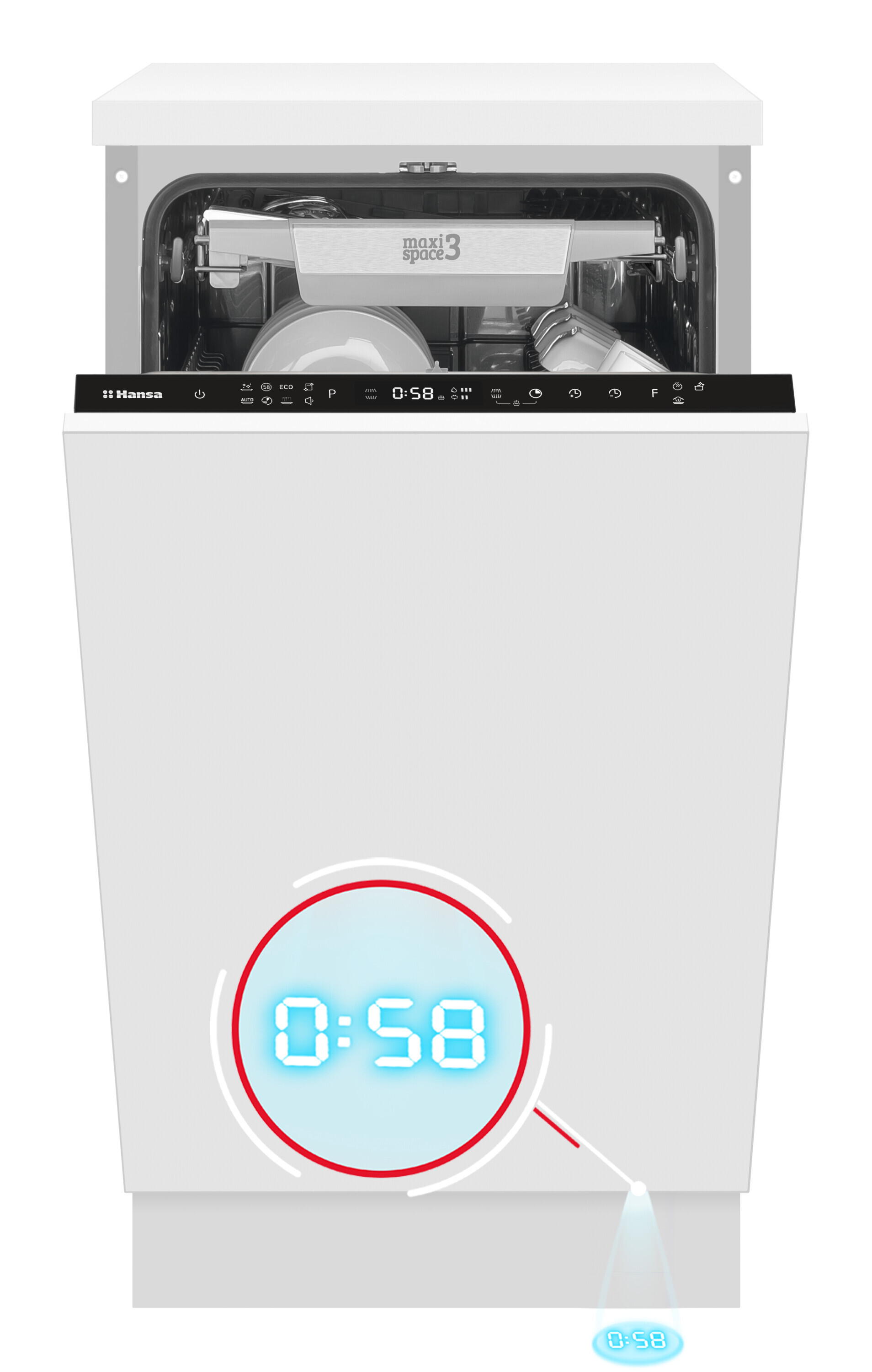 Built-in dishwasher